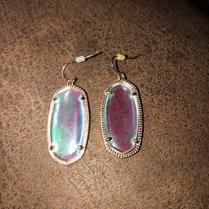 Kendra Scott Iridescent Stone Gold Earring